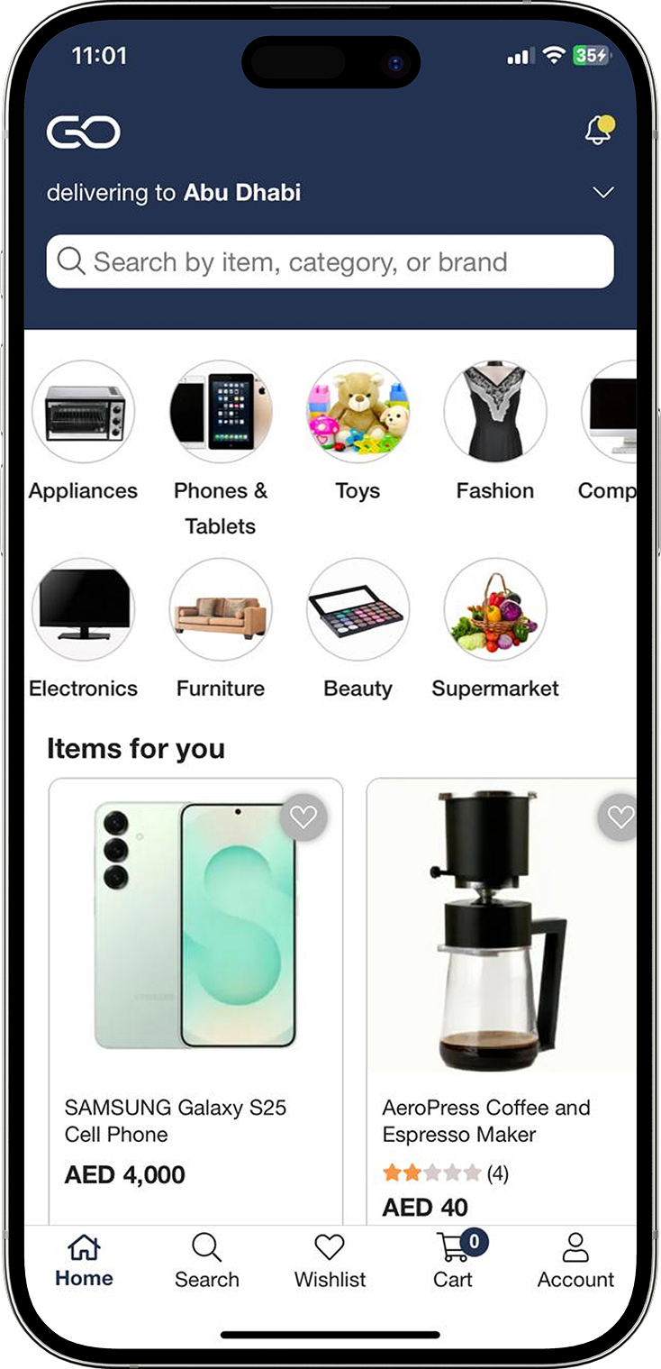 Go Used marketplace